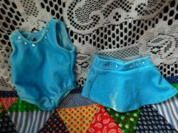 ag blue body suit